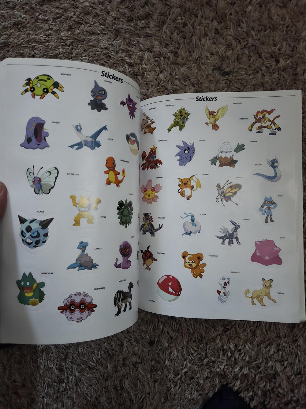 2007 Pokemon Stickedex Sticker Book - Picture 7 of 12